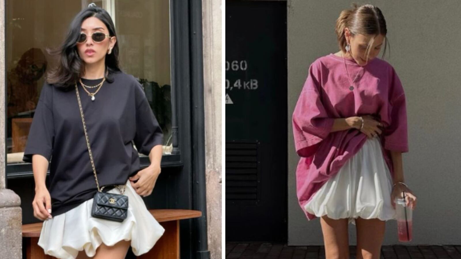 Faldas y vestidos bubble