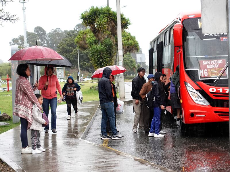 Las lluvias en Ecuador se mantienen