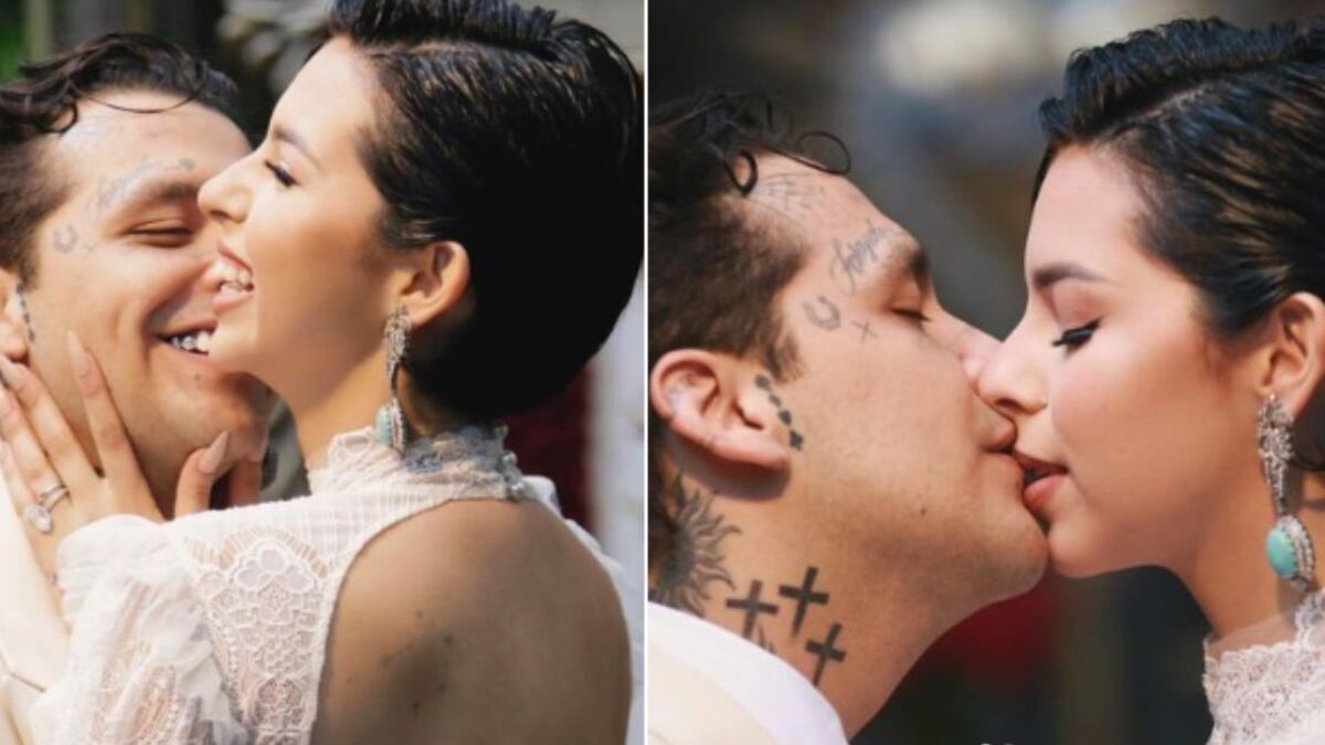 ¿Nos engañaron? La razón por la que aseguran que la boda de Christian Nodal y Ángela Aguilar fue falsa