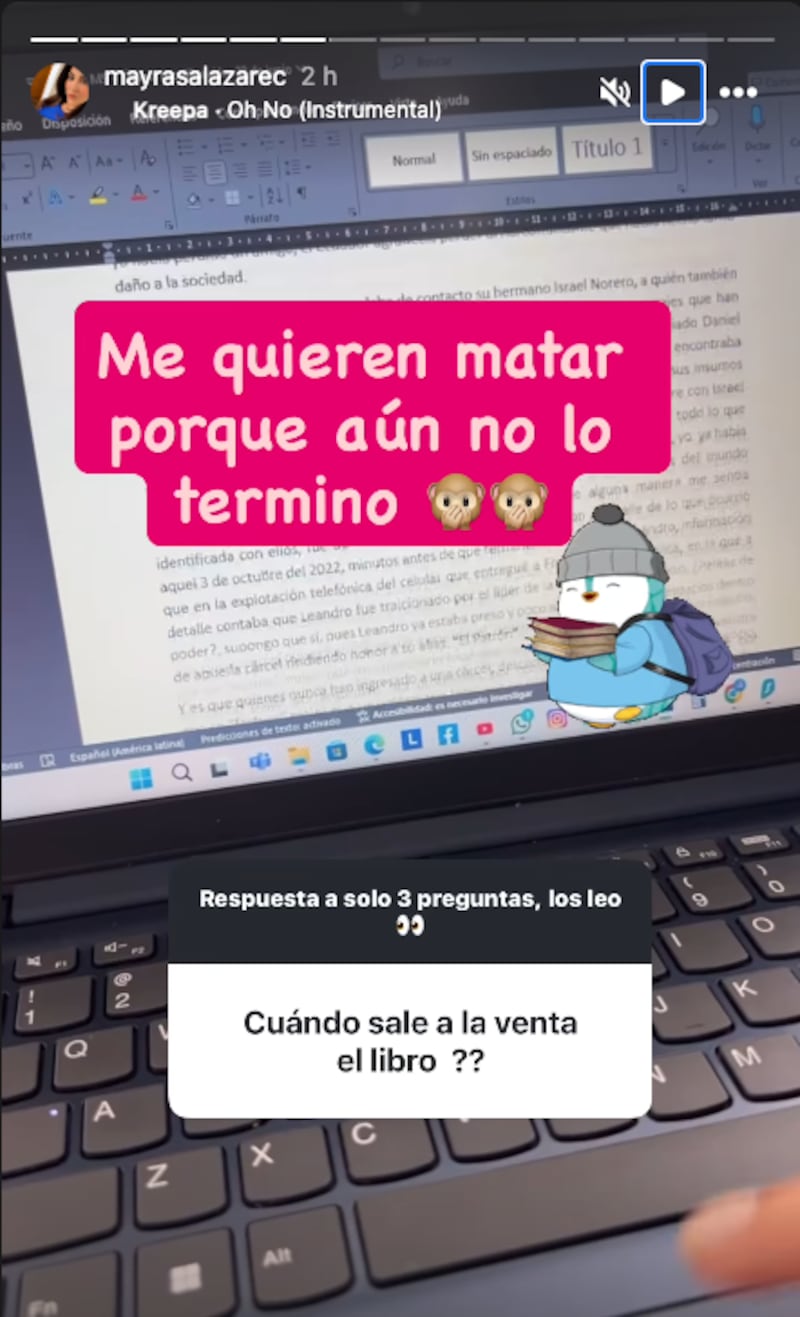 Instagram Mayra Salazar
