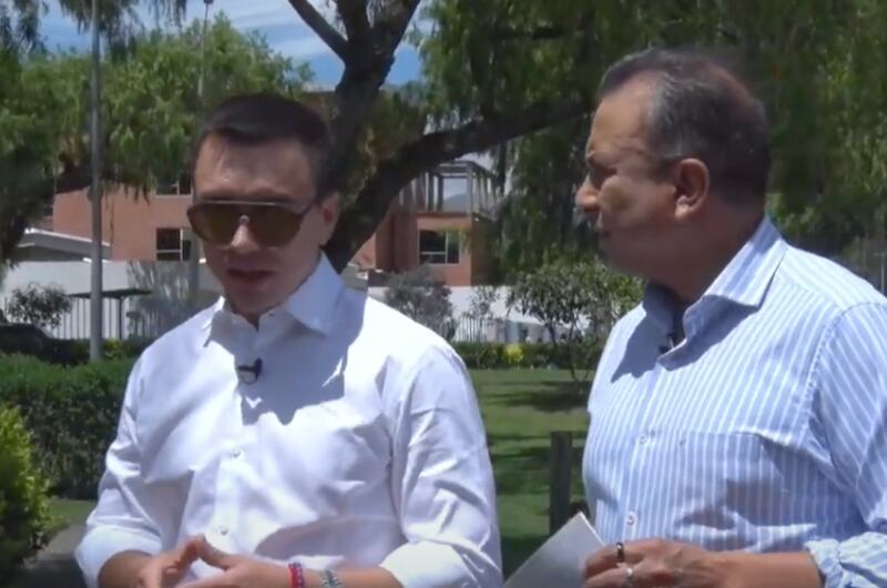 La fecha en que llegará el nuevo armamento a Ecuador, según Daniel Noboa.
