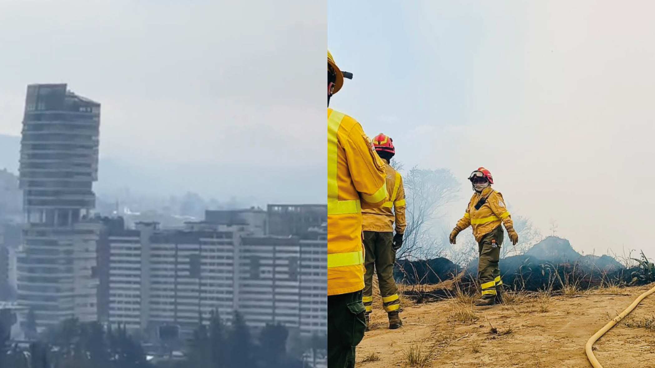 Lo que se sabe del incendio forestal en Pusuquí, norte de Quito