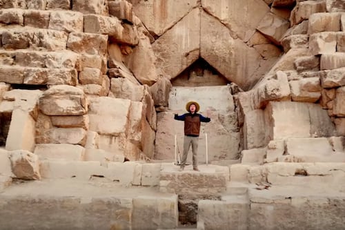 MrBeast hace importante descubrimiento arqueológico en una de las Pirámides de Egipto