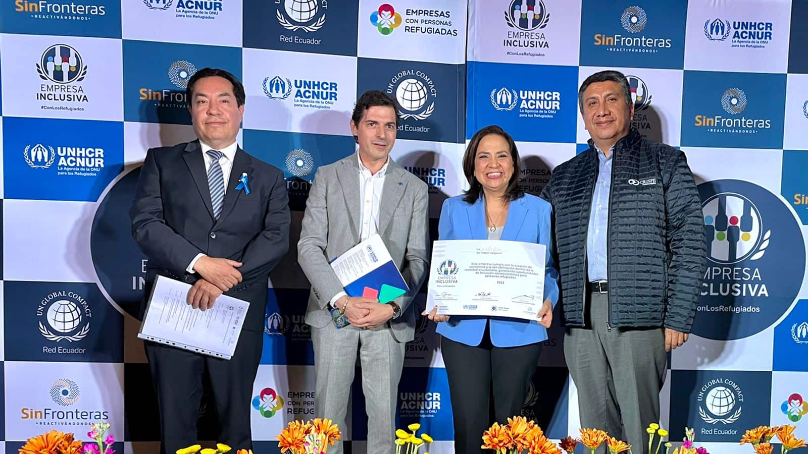 Corporación El Rosado recibe reconocimiento de agencia de la ONU.