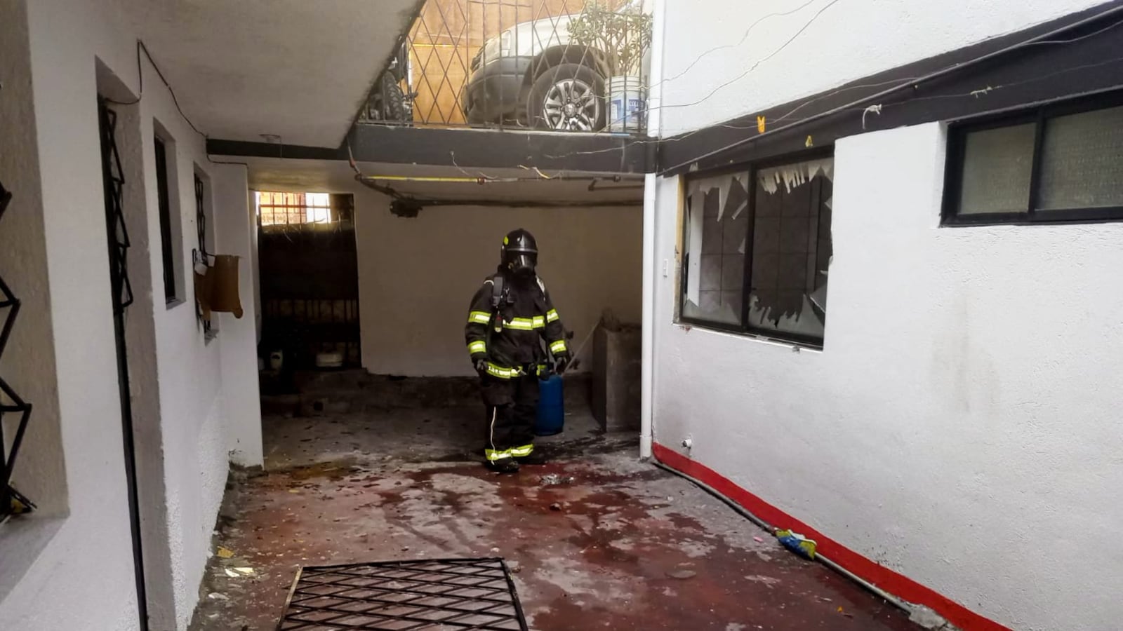 Explosión por fuga de gas en el sur de Quito deja dos personas con graves quemaduras