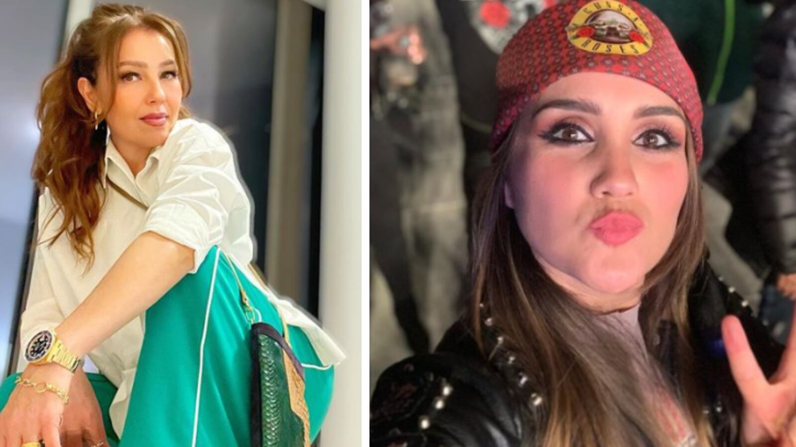 Thalía y Dulce María