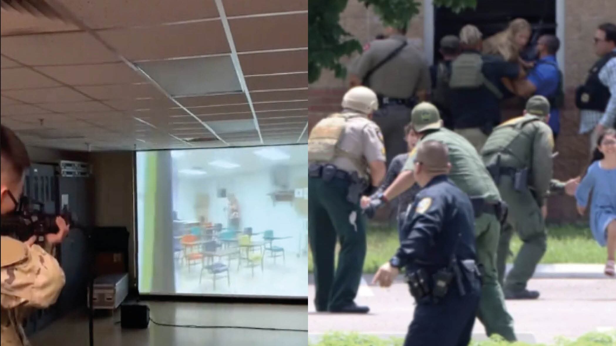 Así entrenan los soldados estadounidenses ante un posible tiroteo escolar