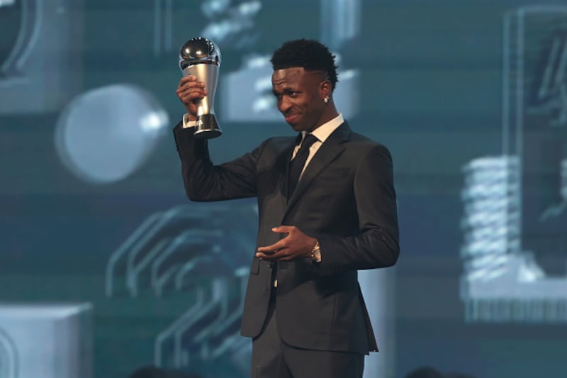 Vinícius Jr. gana el The Best.