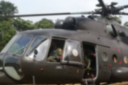 Helicóptero del Ejército con ocho personas a bordo se accidentó en Pastaza