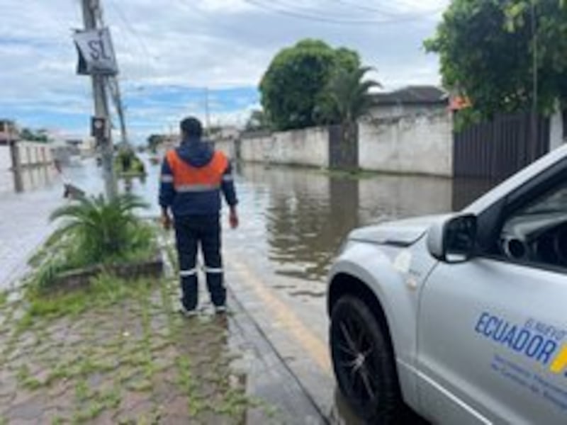 Lluvias en Ecuador