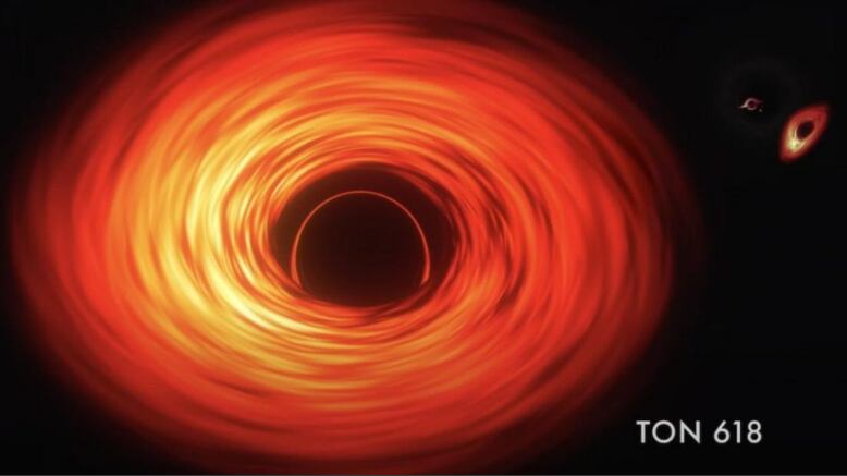 TON 618 es un agujero