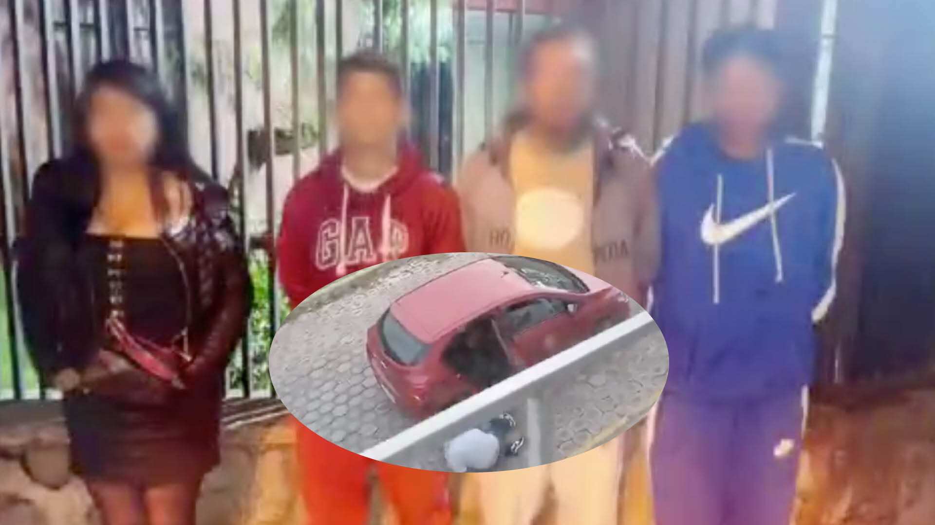 Capturan a presuntos delincuentes que dispararon y robaron vehículo a taxista informal en el Bicentenario.