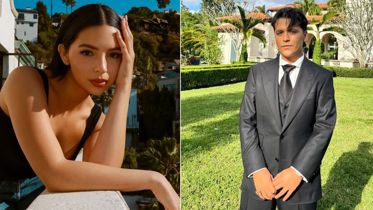 Con una romántica fotografía, Christian Nodal y Ángela Aguilar confirmaron su relación.