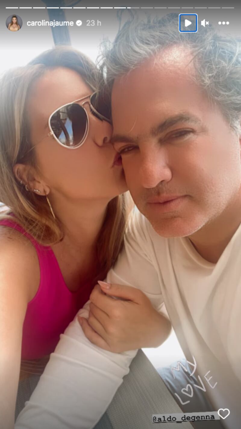 Carolina Jaume y Aldo de Genna