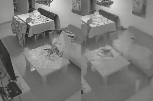 Estaba en su sala y un misil le cayó: así huyó una abuelita, en Israel