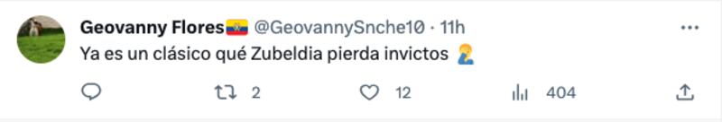 Hinchas de Liga vs Zubeldía