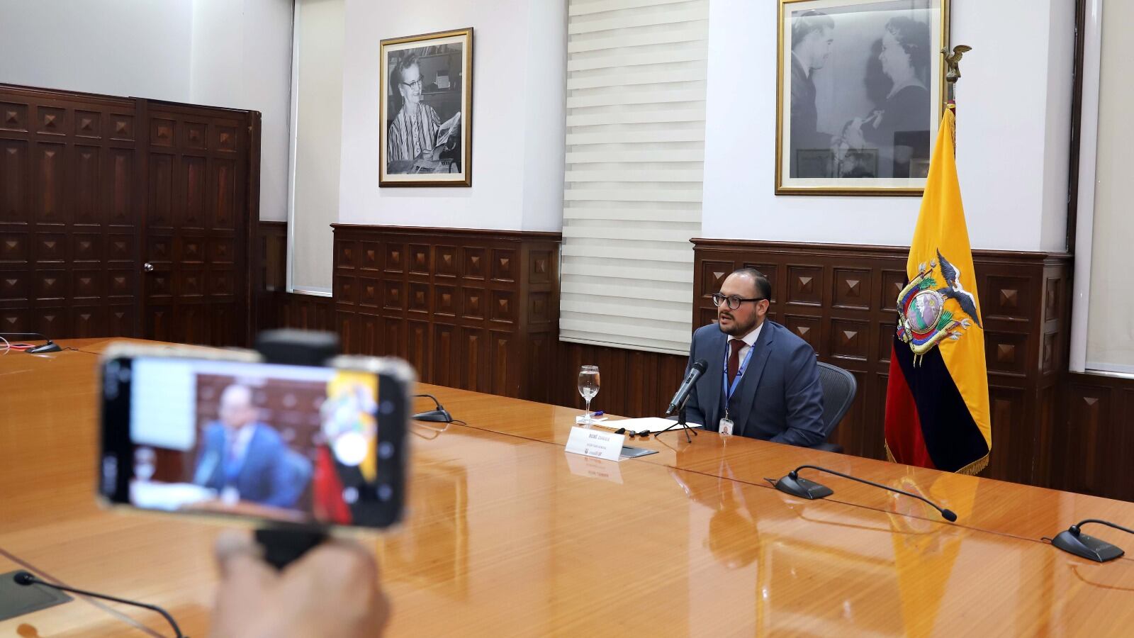 Secretario Zúñiga desmiente allanamiento a la Vicepresidencia