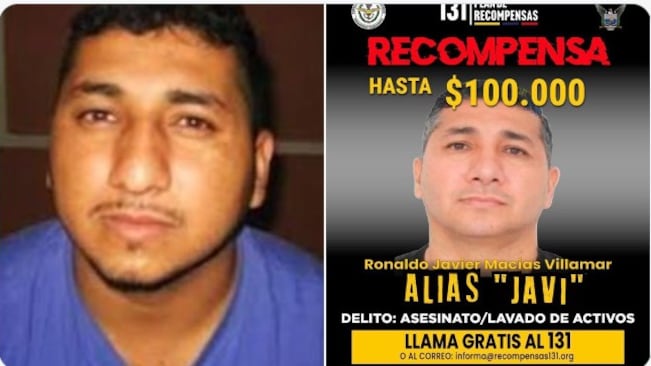 Gobierno de Ecuador anuncia la captura en Colombia del hermano del narcotraficante Fito