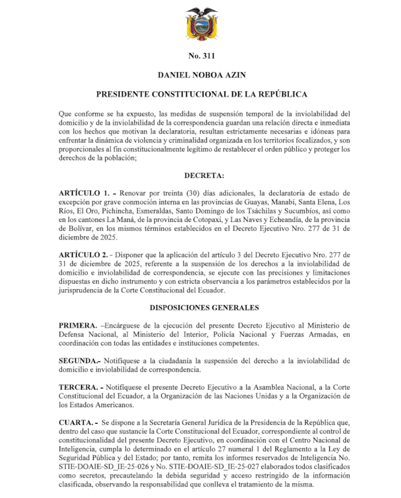 Decreto Ejecutivo