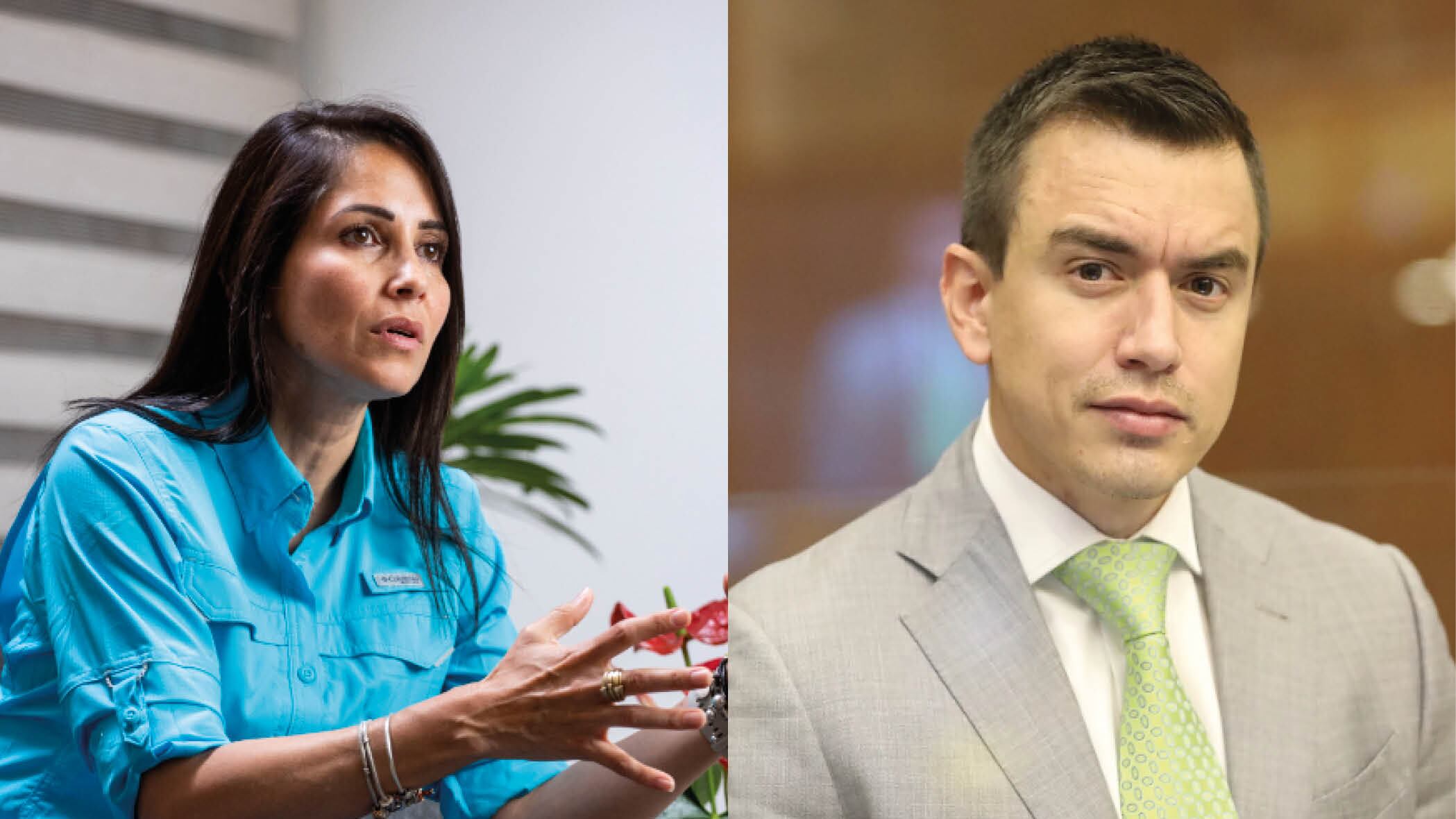 Luisa González vs Daniel Noboa: Este es el perfil de los dos candidatos que estarán presente en la segunda vuelta