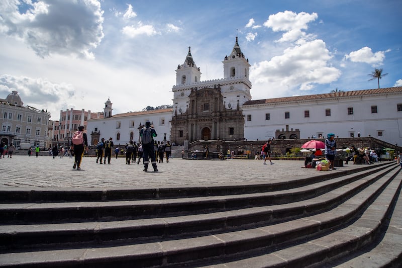 La ruta de las iglesias de Quito