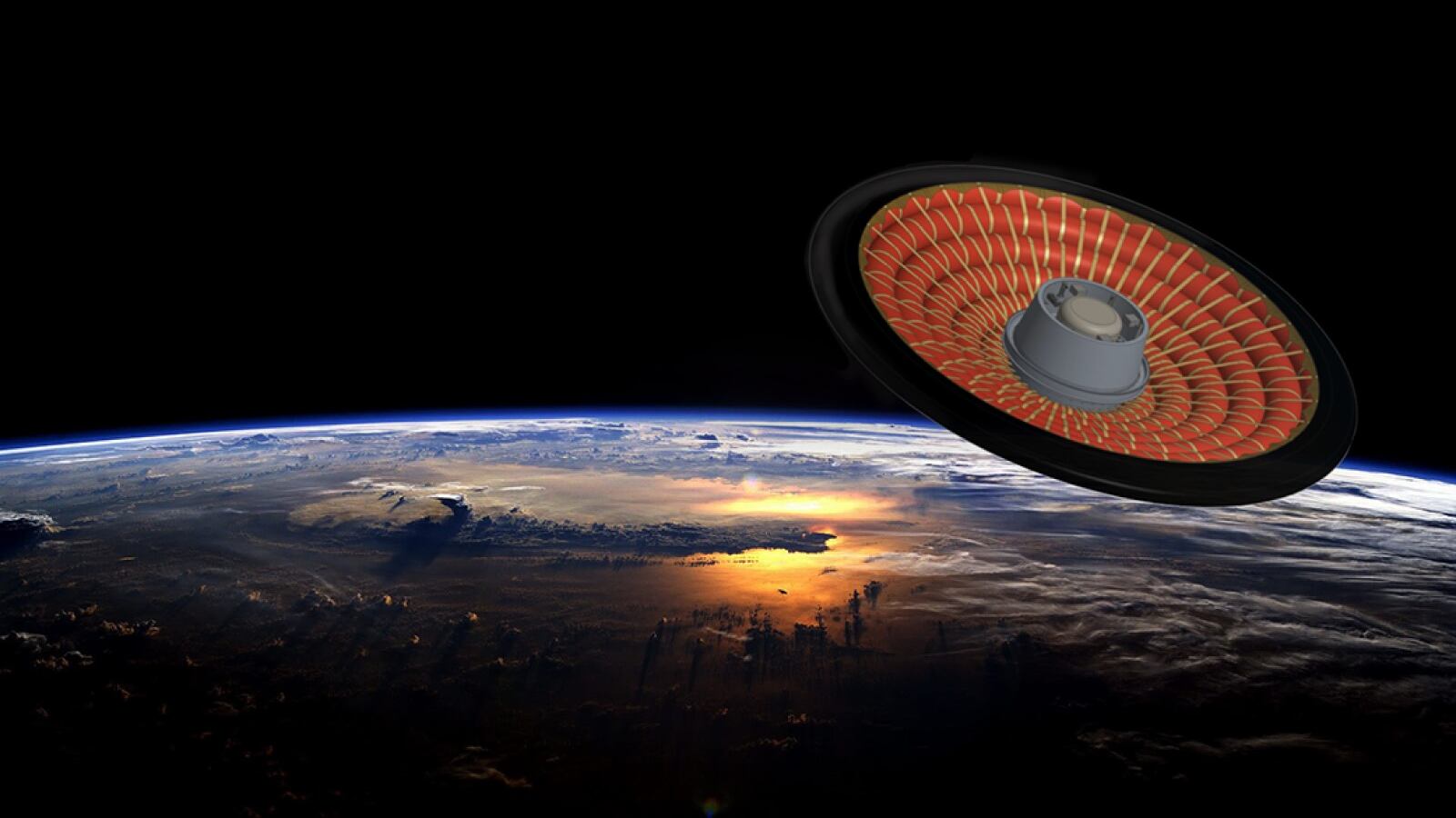 El platillo volador de la NASA