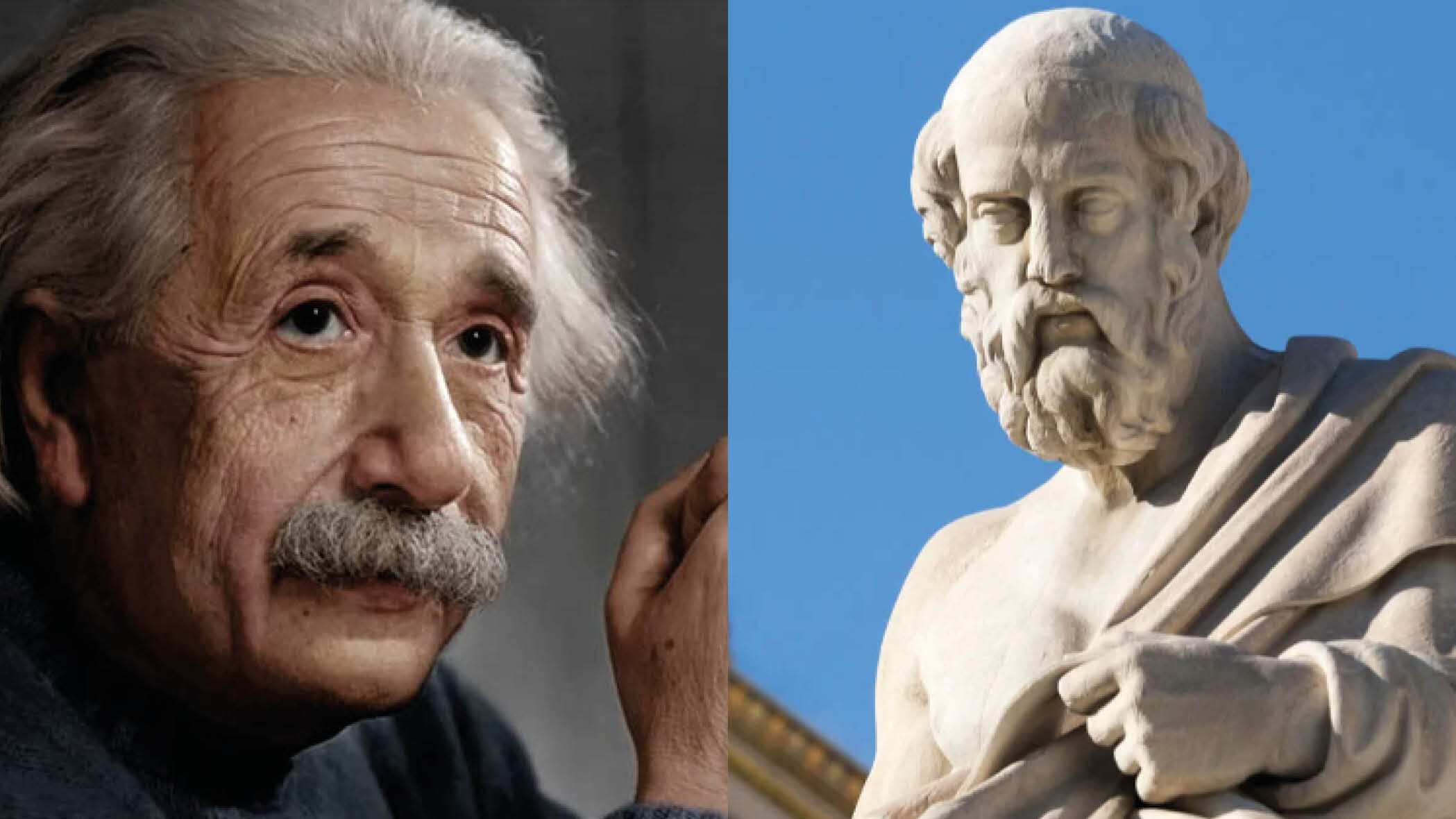 La inteligencia artificial nos muestra como sería una conversación entre Platón y Einstein