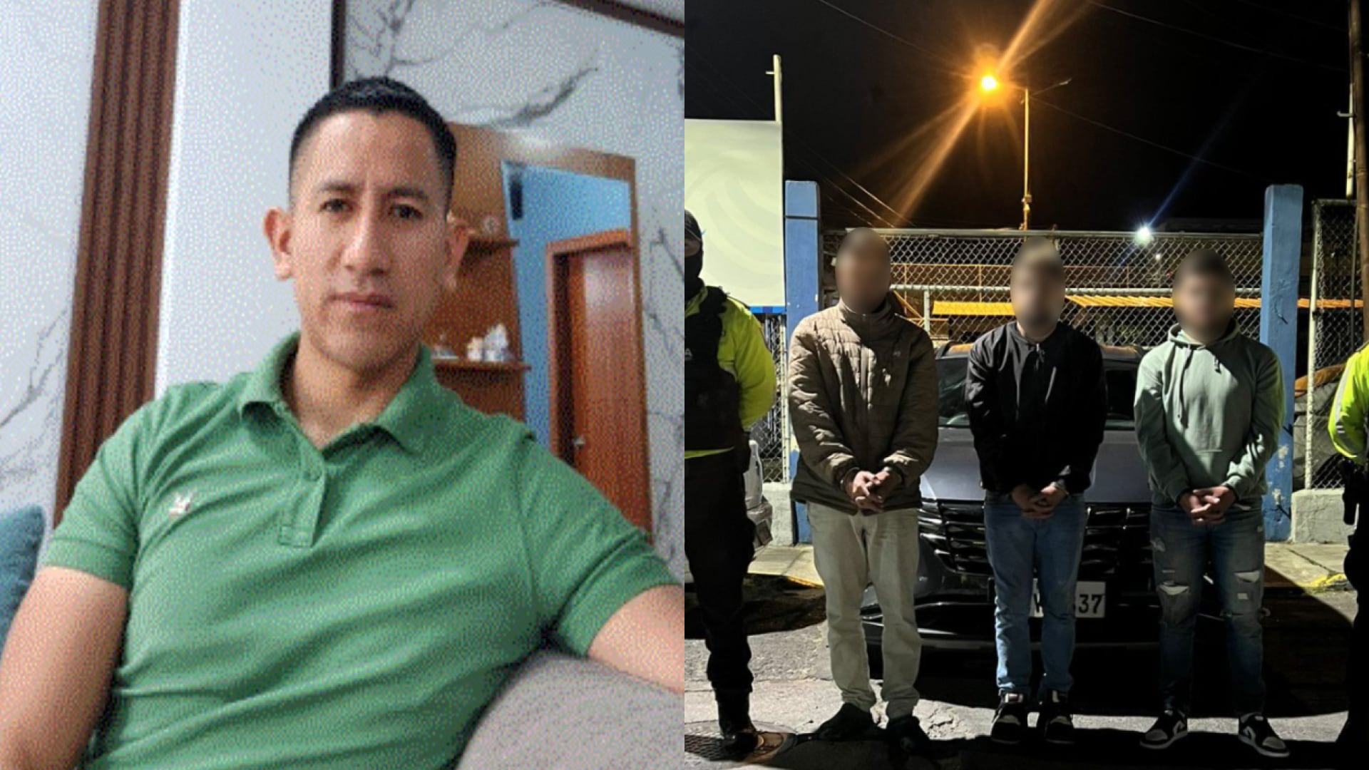 Dan con el vehículo de ciudadano desaparecido en el sur, al interior de un taller en el norte de Quito