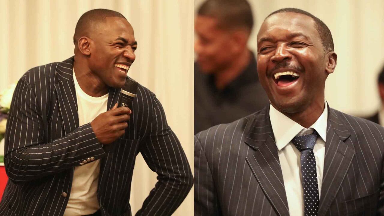 Néicer Reasco bromeó y comparó a Johvani Ibarra con "Eddie Murphy" en un reencuentro mundialista