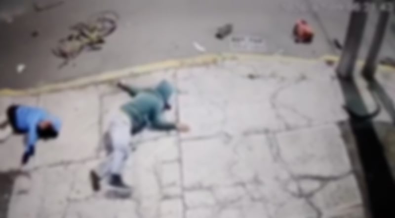 padre e hija arrollados en Edomex