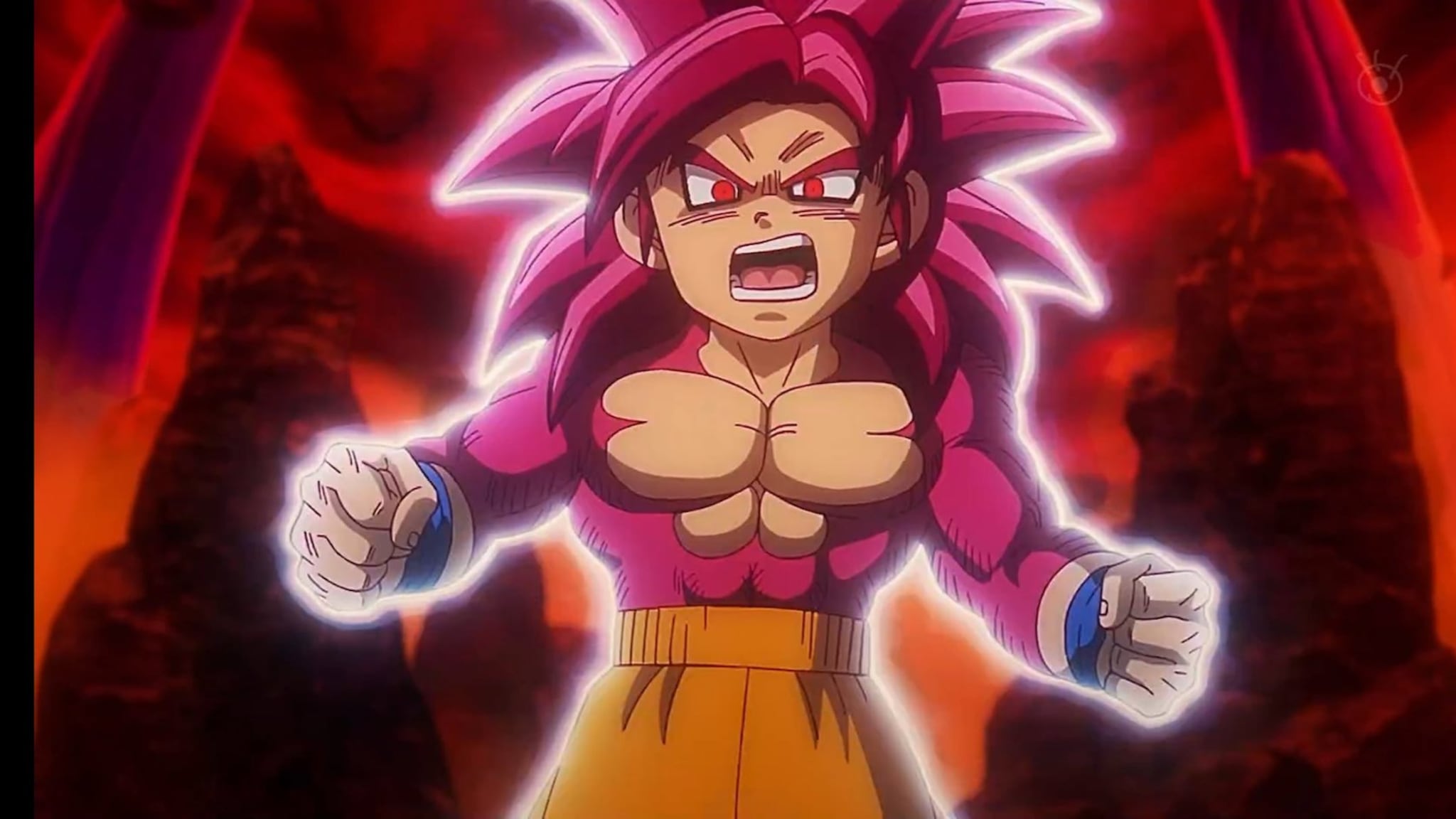 Goku se transforma en SSJ 4