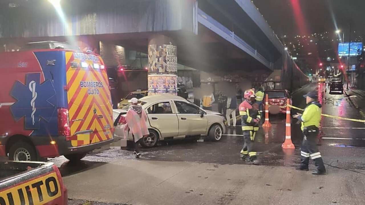 Accidente de tránsito en La Villaflora