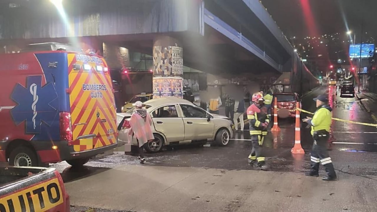 Accidente de tránsito en La Villaflora
