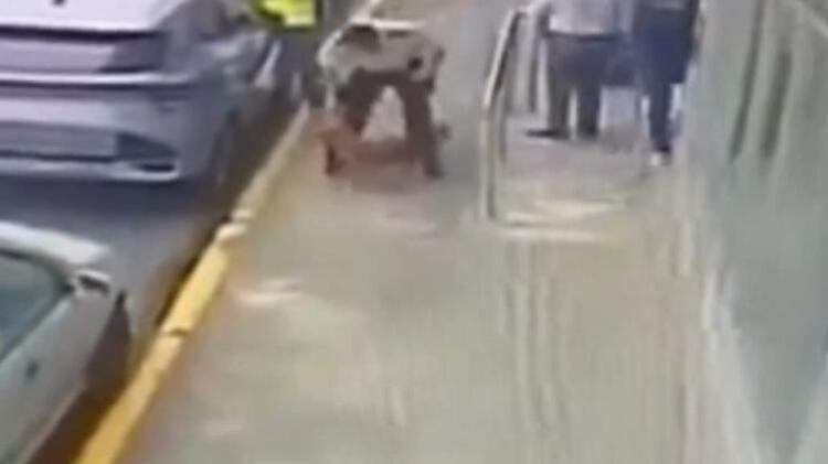 Policía que agredió a un perro con gas pimienta en Los Ríos