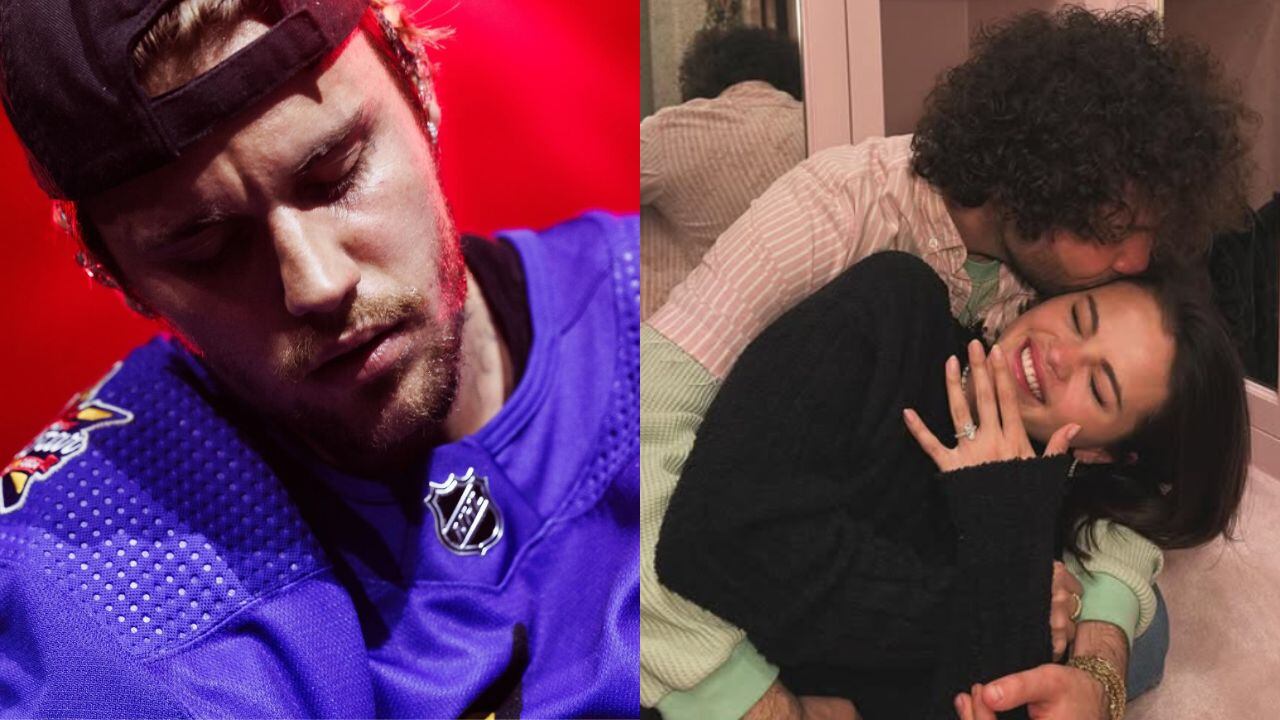 Justin Bieber, Benny Blanco y Selena Gomez