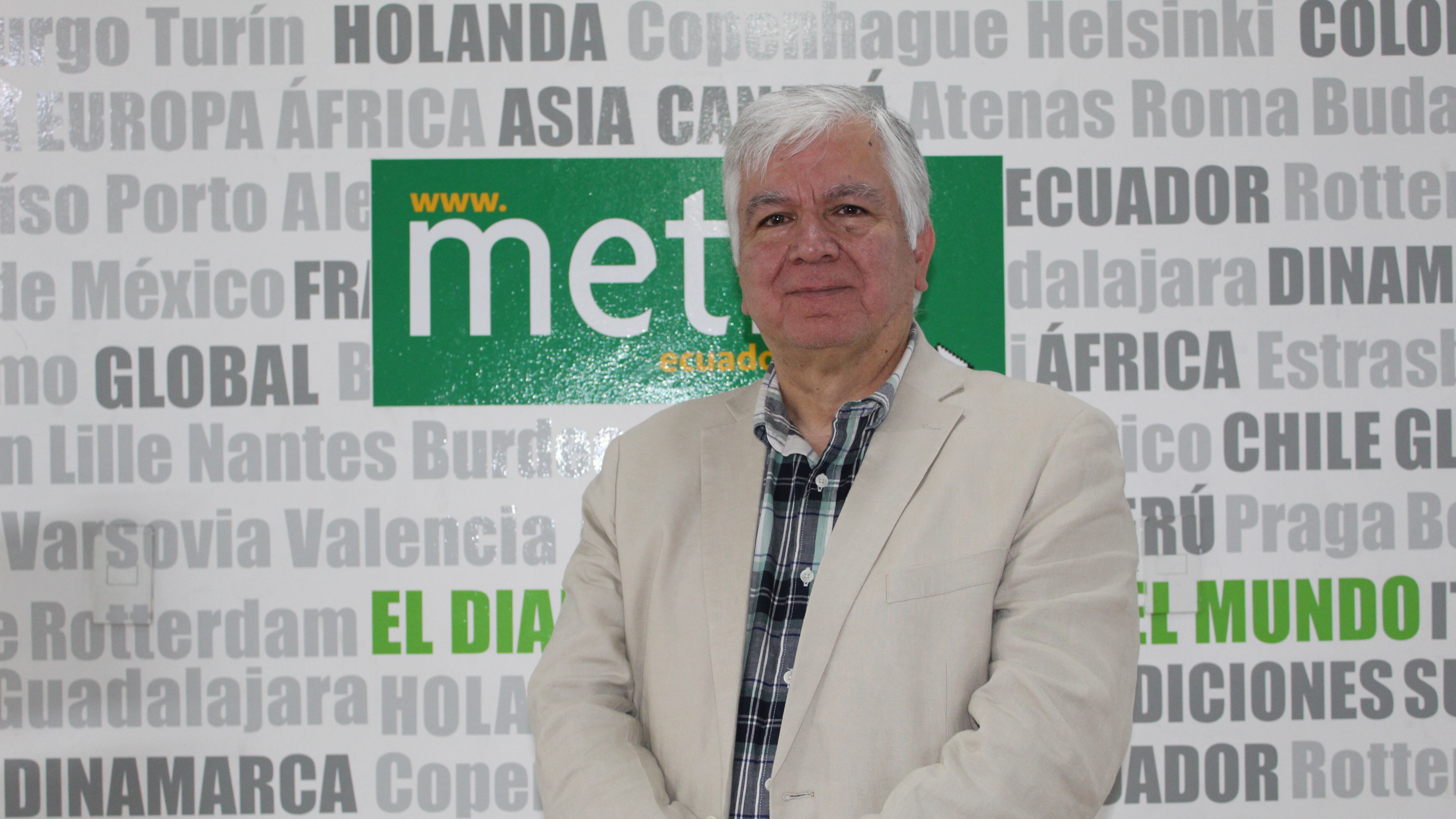 Mariano Merchant Fossati, decano de la Facultad de Ciencias Administrativas y Contables de la PUCE