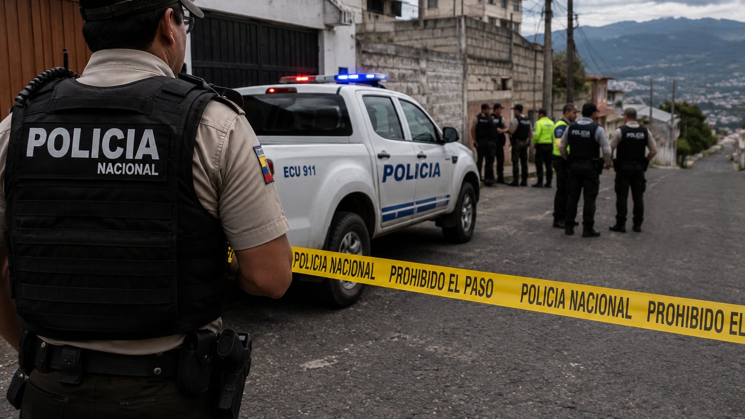 Policía perdió la orientación tras beber un jugo y reo bajo su custodia, en arresto domiciliario, escapó en Quito