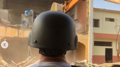 Destruyen parte de la Penitenciaría del Litoral