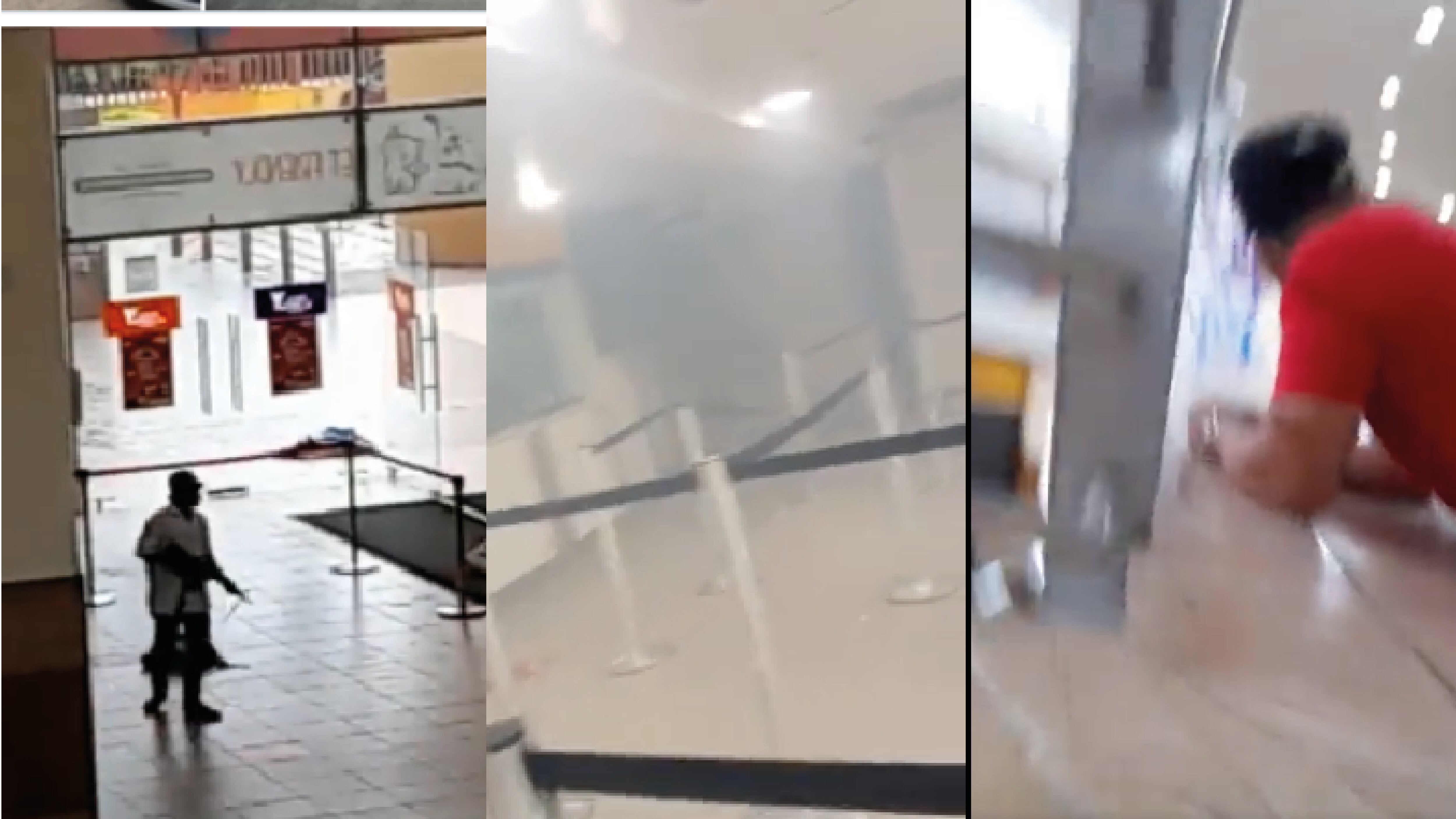 Robo en banco de centro comercial en Guayaquil