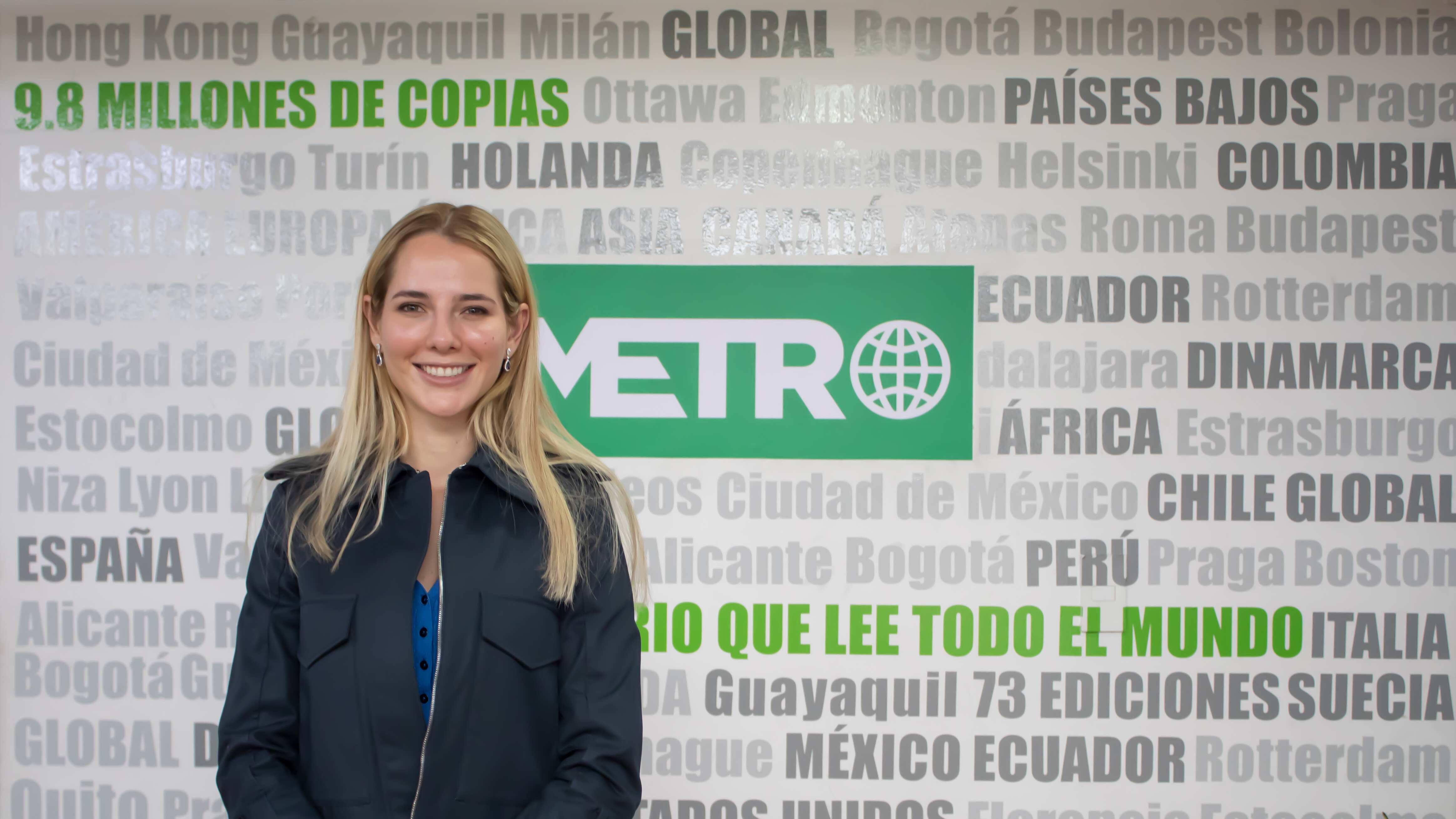 Lavinia Valbonesi, Primera Servidora de Ecuador, visitó Metro Ecuador para comentarnos sobre los avances y logros del Proyecto ANA.