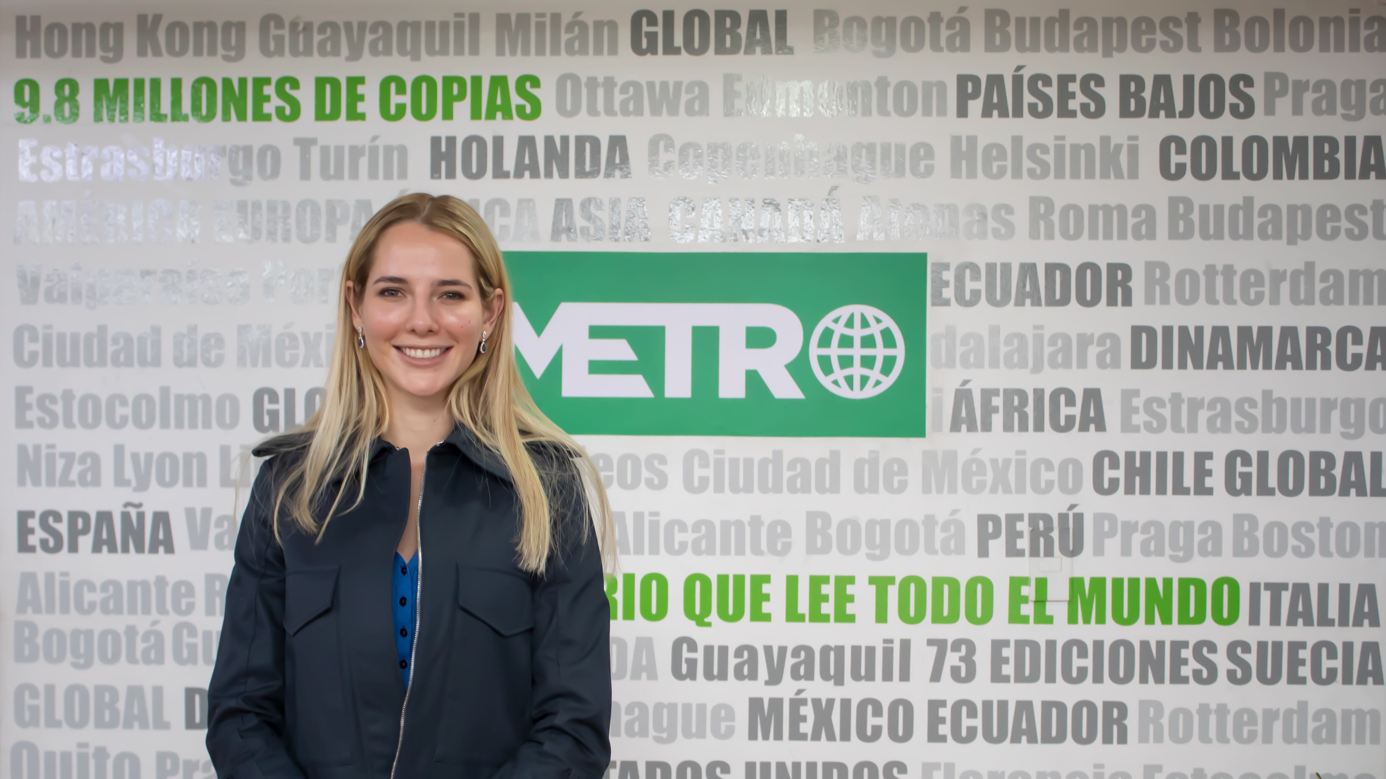 Lavinia Valbonesi, Primera Servidora de Ecuador, visitó Metro Ecuador para comentarnos sobre los avances y logros del Proyecto ANA.