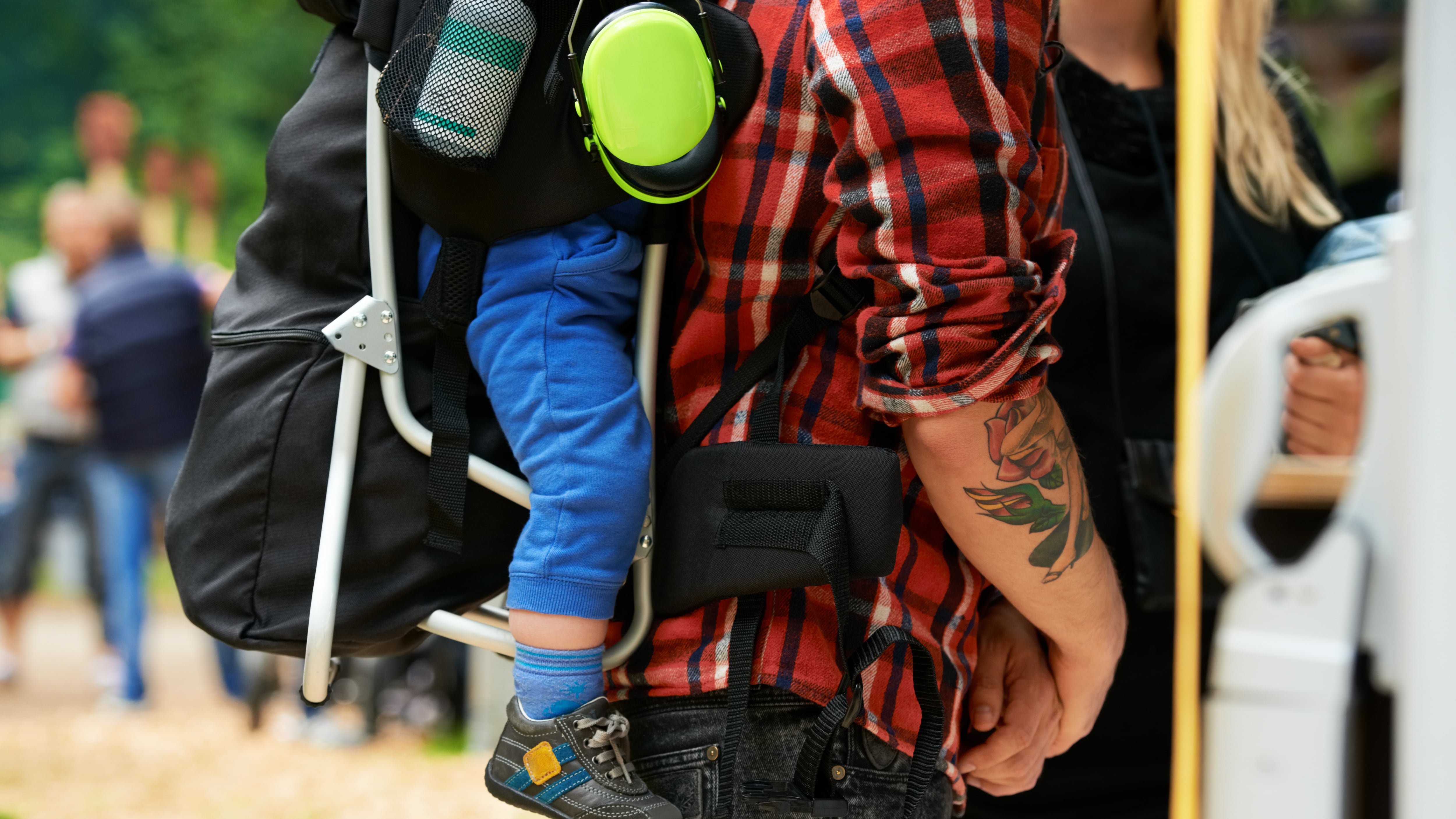 bebé cae montaña en Bariloche