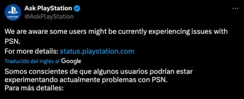 PlayStation Network sufre una caída global