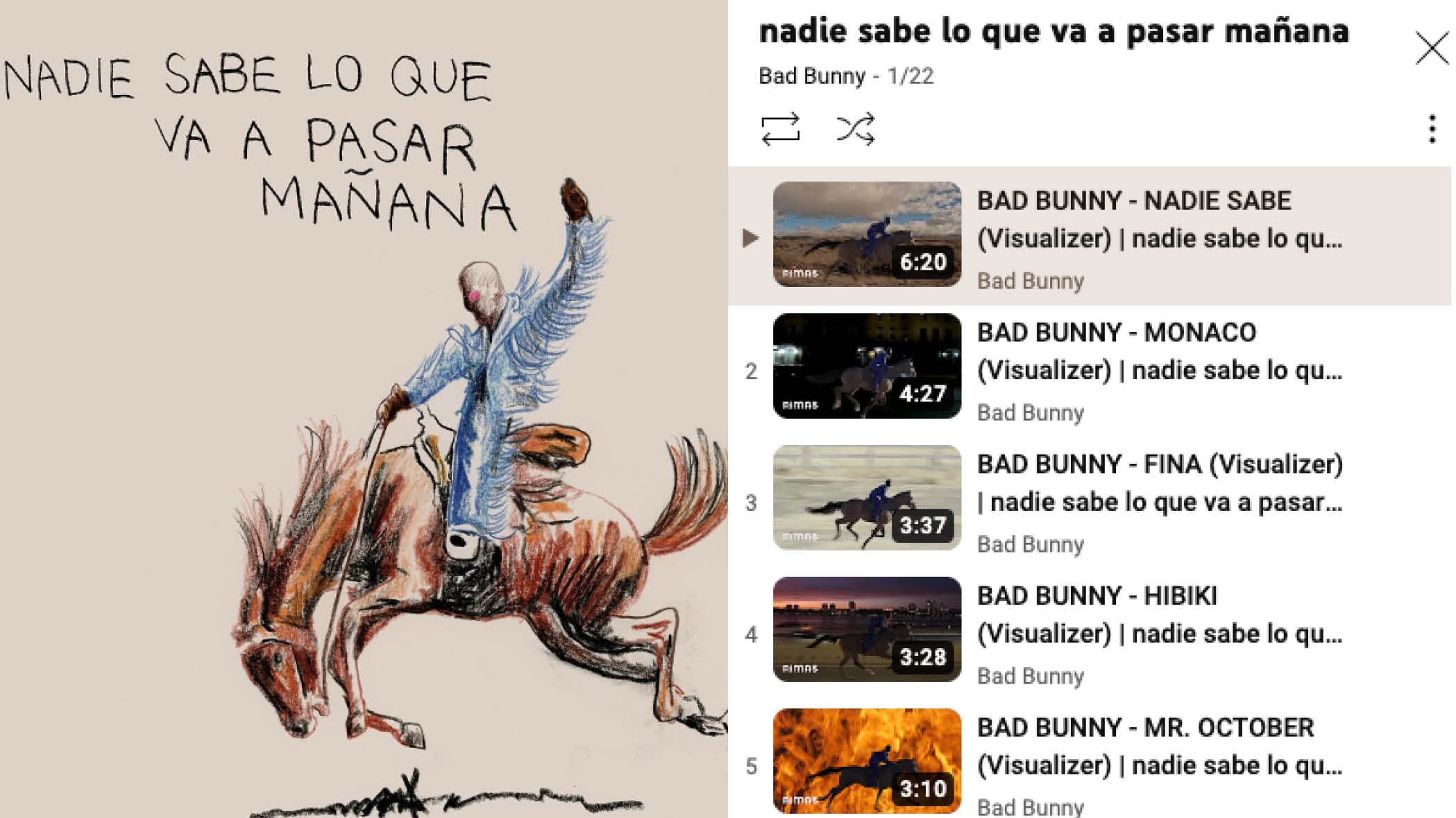 Bad Bunny lanzó su séptimo su álbum musical.