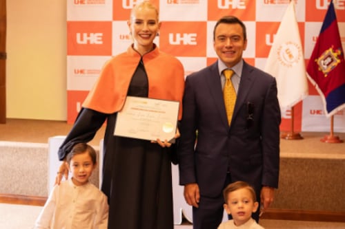 Lavinia Valbonesi: “Siempre vale la pena creer en uno mismo” tras obtener su título universitario