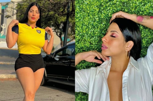 El momento cuando Luisa Espinoza sale en libertad tras obtener medidas sustitutivas