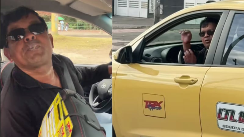 Bogotá: Taxista escupió a usuario por las vueltas de la carrera
