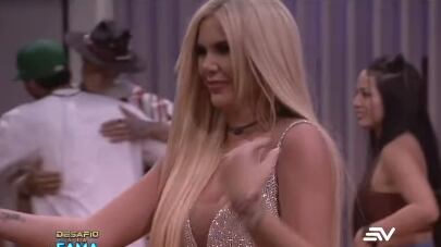 Carolina Jaume en su regreso a Desafío a la fama