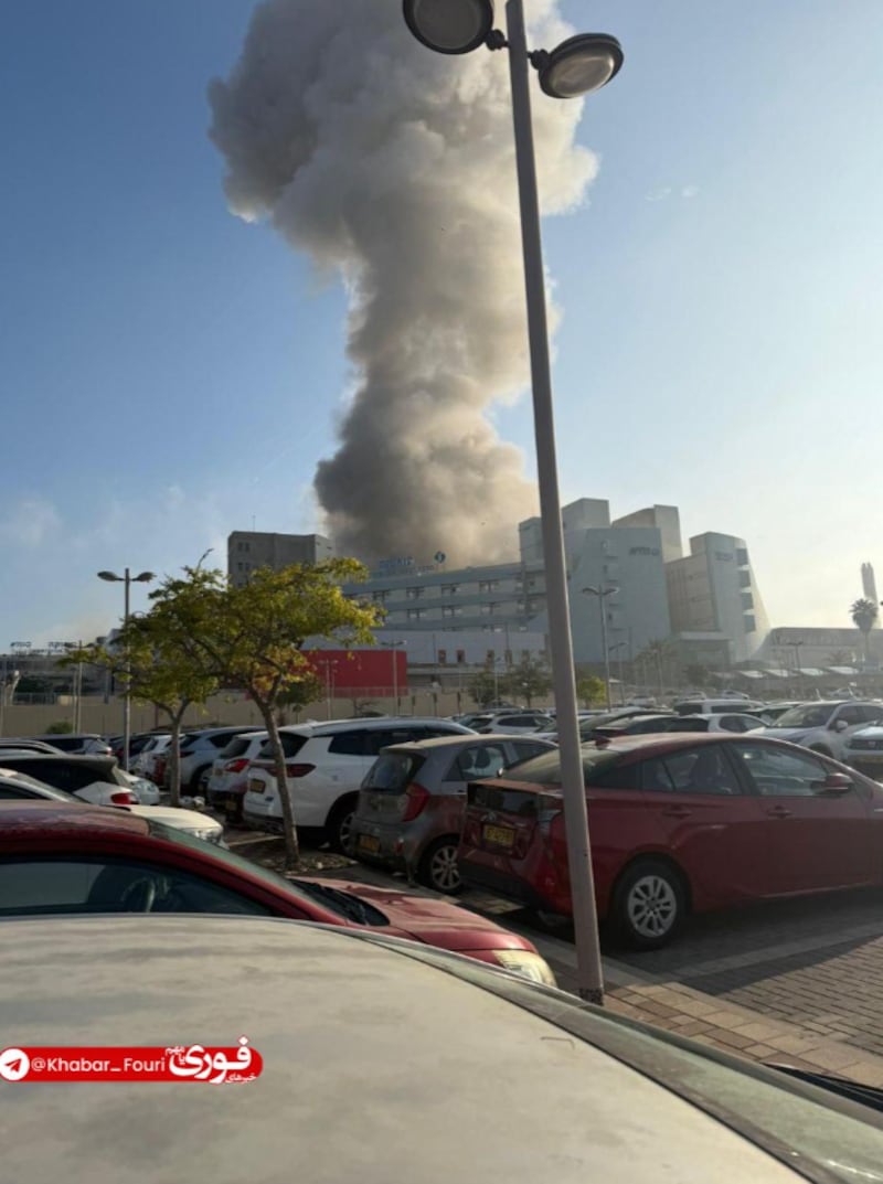 Ataque a hospital en Israel.