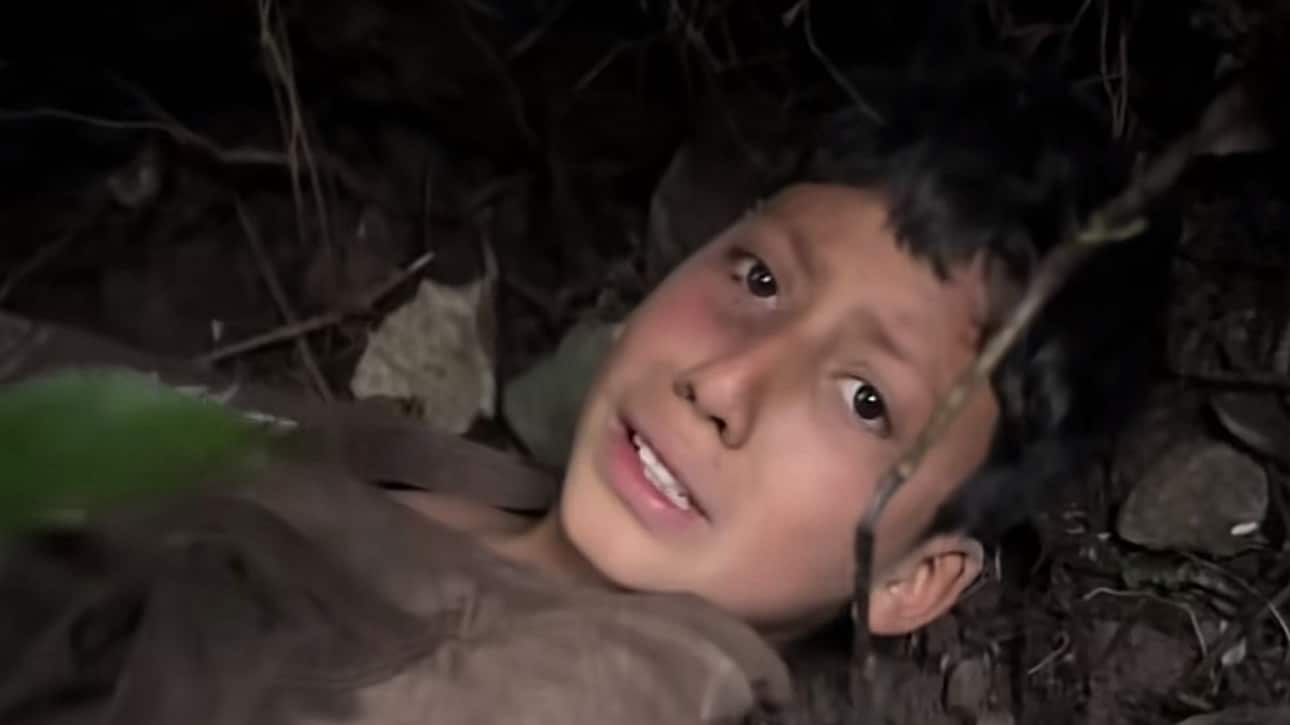 Revelan nuevo video del momento en que Lucas Campaña fue localizado en el Cerro Puñay